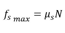 نیروی اصطکاک جنبشی آستانه حرکت (static friction threshold)