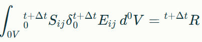روابط کارمجازی Total Lagrangian Formulation
