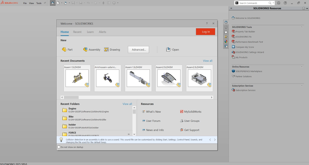 آموزش فشرده و پروژه محور سالیدورکس (SolidWorks)