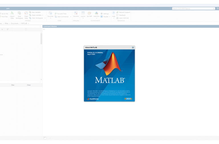 نصب متلب 2025b یا MATLAB 2025b – مکادمی | Mecademy